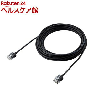 GR LANP[u Cat6A X[p[X 5m ubN LD-GPASS^BK5(1{)yGR(ELECOM)z