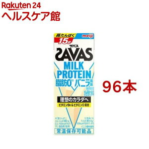 ���� �U�o�X �~���N�v���e�C�� MILK PROTEIN ���b0 �o�j������(200ml*96�{�Z�b�g)�y�U�o�X �~���N�v���e�C���z