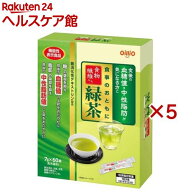 日清 食事のおともに 緑茶 食物繊維入り(60本入×5セット(1本7g))