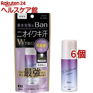 Ban(�o��) ���u���b�N�v���`�i���[���I�� ���L�p ������ ������(40ml*6�Z�b�g)�yBan(�o��)�z