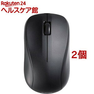 �G���R�� �}�E�X �L�� 3�{�^�� ���[�U�[ �y�� EU RoHS�w�ߏ��� 1.5m M-S2ULBK�^RS(2�Z�b�g)�y�G���R��(ELECOM)�z