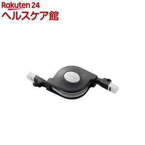 �G���R�� LAN�P�[�u�� CAT6 �ܐ܂�h�~ ���� 2.5m �u���b�N LD-MCTGT�^BK2(1��)