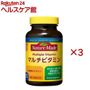 �l�C�`���[���C�h �}���`�r�^�~��(100����×3�Z�b�g)�y�l�C�`���[���C�h(Nature Made)�z
