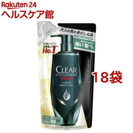 クリアフォーメン トータルケア スカルプシャンプー つめかえ用(280g*18袋セット)【クリアフォーメン】