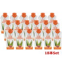 【お得なケース販売】FLP アロエベラジュース (ピーチ味) 330mL×18本入り(1ケース)(保存料・化学合成物質未使用) [Fo…