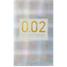 ▼クーポン配布中▼【ゆうパケット配送対象】オカモトコンドームズ0.02EX（うすさ均一）6個入 （コンドーム オカモト 0.02ミリ 0.02mm 002）(ポスト投函 追跡ありメール便)