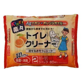 THT キレイ楽々 Agオレンジ除菌トイレクリーナー (30枚*2コ入)