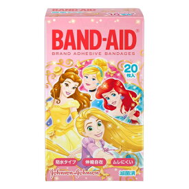 BAND-AID(バンドエイド) 救急絆創膏 ディズニープリンセス 20枚