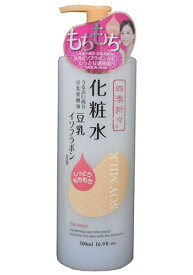 [熊野油脂]四季折々 豆乳イソフラボン化粧水 500mL (四季折々)