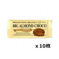 創健社 ビッグアーモンドチョコ 400g x10個セット