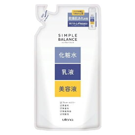 【ゆうパケット配送対象】[ウテナ]シンプルバランス ハトムギローション 詰替用 200ml (化粧水 乳液 美容液 オールインワン)(ポスト投函 追跡ありメール便)