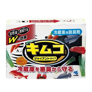 小林製薬 キムコジャイアント 冷蔵庫用脱臭剤 162g(大型冷蔵庫 活性炭 脱臭剤 )