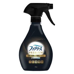P&G ファブリーズ PREMIUM MEN クールアクアの香り 本体 370ml(消臭スプレー 衣類・布製品用消臭剤 除菌 消臭)
