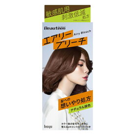 [ホーユー]ビューティーン エアリーブリーチ 敏感肌用 フレッシュフルーティーの香り 1個 [医薬部外品] (ブリーチ剤 ベースアップ ブリーチ ヘアカラー)