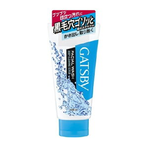 ギャツビー(GATSBY)フェイシャルウォッシュ ディープクリーニングスクラブ 130g(男性用 洗顔)
