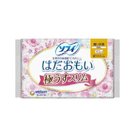 ソフィ はだおもい 極うすスリム 軽い日用 羽なし 34枚(生理用ナプキン)