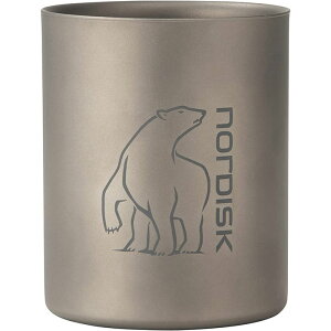 _NordiskiESi^yKizNORDISK mfBXN Titanium Double Wall Mug 450ml Without Handle(`^_uEH[}O `^}O)[119011]