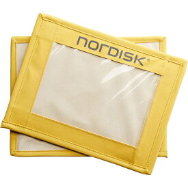 ＼Nordisk製品・全品送料無料／【国内正規品】NORDISK ノルディスク Name Boards Mustard(2Pcs)(ネームボード マスタード 2点セット)[148089]