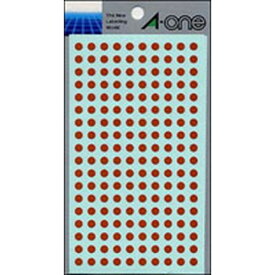 楽天市場 エーワン ラベルシール 丸 5mm 茶の通販