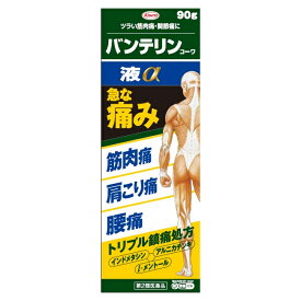 【第2類医薬品】興和 バンテリン液α 90g【SM】
