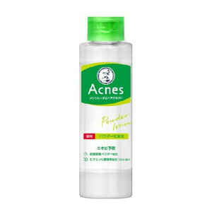 メンソレータム アクネス 薬用パウダー化粧水 180ml(化粧水 肌荒れ ニキビ 毛穴 無着色 無香料)(ロート製薬)