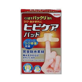 【ゆうパケット配送対象】ヒビケアパッド 10枚入り(池田模範堂)(ポスト投函 追跡ありメール便)