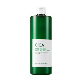 [GREENDERMA] グリーンダーマ CICA ビッグトナー 500ml(化粧水・韓国コスメ)(naturerepublic)