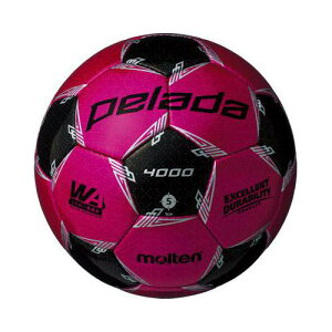 モルテン（Molten） サッカーボール5号球 ペレーダ4000 マジェンタピンク×メタリックブラック