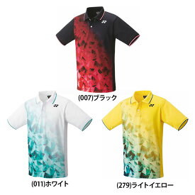 【送料無料】YONEX ヨネックス ユニゲームシャツ テニス バドミントン Tシャツ 半袖 襟 ポロシャツ ベリークール 再生ポリエステル UVカット 10601