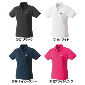 【ゆうパケット配送対象】YONEX ヨネックス レディース ゲームシャツ テニス 半袖 ポロシャツ 吸汗速乾 ストレッチ 20800(ポスト投函 追跡ありメール便)