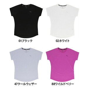 PUMA プーマ レディース ESS キャット メッシュ Tシャツ シャツ 半袖 メッシュ 吸汗 速乾 ドライ スポーティー 686921