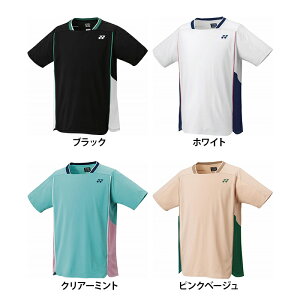 【送料無料】YONEX ヨネックス ユニセックス ゲームシャツ バドミントン テニス 硬式 軟式 ソフトテニス Tシャツ ウエア トップス 10627