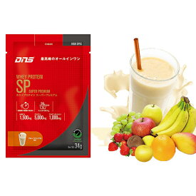 【ゆうパケット配送対象】DNS ディーエヌエス ホエイプロテイン スーパープレミアム SP フルーツミックス風味 34g x1個 プロテイン ホエイ ホエイプロテイン 栄養摂取 短期間 筋力アップ トレーニング おいしい 飲みやすい アスリート PSP34(ポスト投函 追跡ありメール便)
