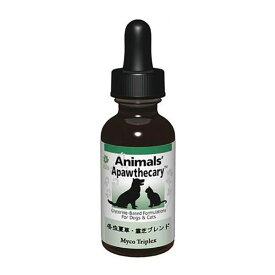 Animals Apawthecary 犬 猫 冬虫夏草・霊芝ブレンド 1オンス 29.5ml(犬猫用サプリメント)P299※お取り寄せ1週間程度かかります