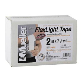 Mueller(ミューラー)フレックスライトテープ 50mm ホワイト 24個入り サポート メンテナンス テーピング 26438