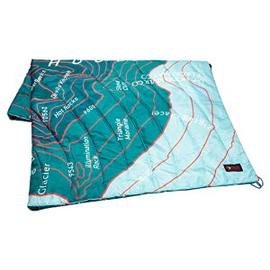 Oregonian Camper �I���S�j�A���L�����p�[ �p�f�B���O�u�����P�b�g Topo teal �g�|�e�B�[�� (�G�|�� ���� �h�� �唻 �o�[�x�L���[ BBQ �L�����v �A�E�g�h�A)