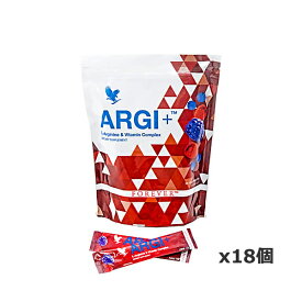 【18個セット】フォーエバー ARGI+ 360g(12g×30包)×18コ [アルギニン含有食品][FLP エーアールジーアイプラス]