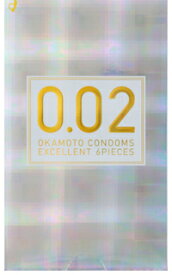 ▼クーポン配布中▼【ゆうパケット配送対象】オカモトコンドームズ0.02EX（うすさ均一）6個入 （コンドーム オカモト 0.02ミリ 0.02mm 002）(ポスト投函 追跡ありメール便)