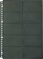 【ゆうパケット配送対象】キングジム SHOT DOCS ショットドックス 名刺ホルダー台紙 36SDD　A4タテ型(ポ…