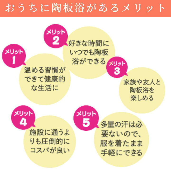 楽天市場】【陶板浴】サンドベージュ・シングル【半身サイズ】【安心3 