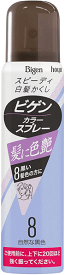 ホーユー 「ビゲン カラースプレー 8」 自然な黒色　82g（125ml）