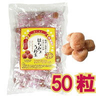 【メール便cp 1通(2袋まで)198円】 はちみつ うめ玉 50粒 紀州 南高梅 和歌山 梅肉 熱中症 対策 楽天ラン…