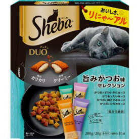 ◇マースジャパン シーバ デュオ 旨みがつお味セレクション 200g