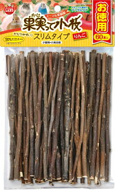 マルカン 果実って小枝 りんご スリムタイプ お徳用 60本 ML-496