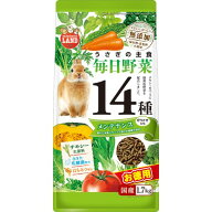 マルカン うさぎの毎日野菜14種 メンテナンス お徳用 1.7kg ML-525