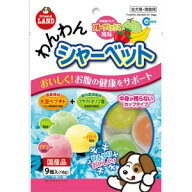 ★訳あり在庫処分特価マルカン New!! わんわんシャーベット フルーツミックス風味 16g×9個入り DA-002