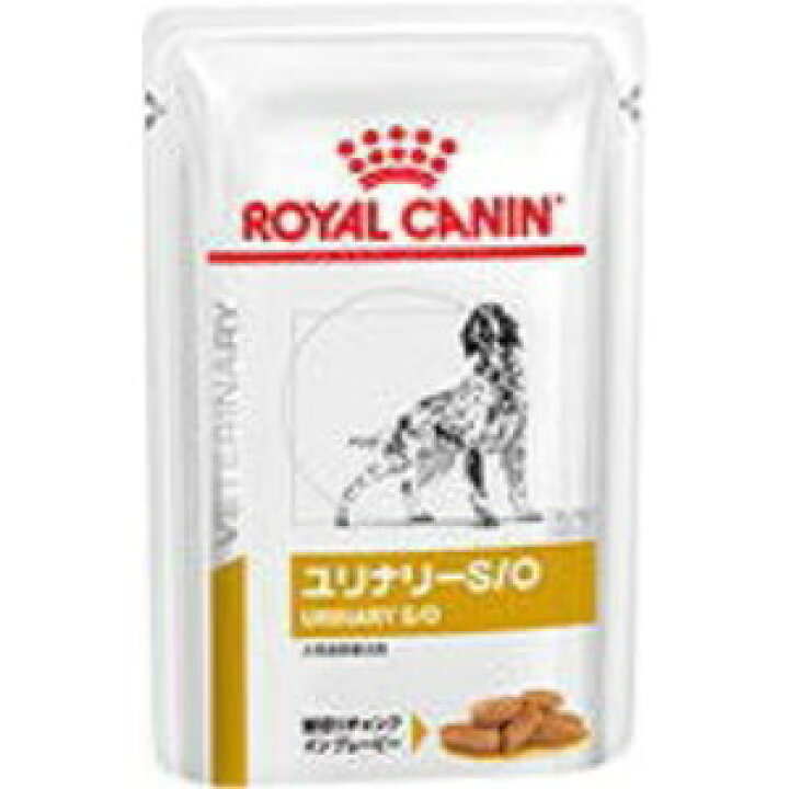 楽天市場 療法食 ロイヤルカナン 犬用 ユリナリー S O ウェット 100gパウチ ペット健康便