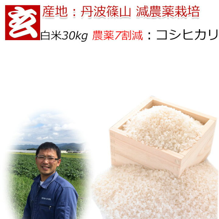 千葉県産 令和5年コシヒカリ20kg玄米  減農薬栽培