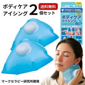 【当店整体師監修】ボディケアアイシング2個セット 両ひざに使える‼ 氷のう 日本製 冷却パッド 保冷剤 アイスパック 氷嚢 アイスバッグ 熱中症対策 冷感グッズ スポーツ 冷却 打撲 冷やす 捻挫 発熱 冷却 クールダウン 夏 冷却グッズ 高熱伝導 ポリウレタン ひんやりグッズ