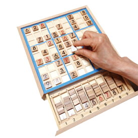ナンプレボ－ドゲーム パズルゲーム ウッド ホビー ナンプレ 数独 ナンバープレース アナログ 木製 脳活 ボケ防止 ギフト プレゼント 40代 50代 60代 70代 80代 90代　edo　p27399